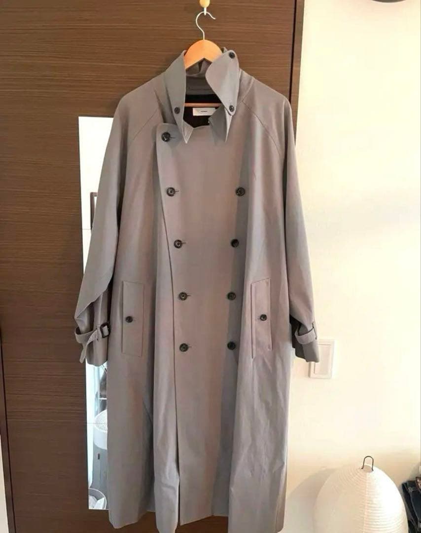 美品Graphpaperグラフペーパー ギャバジントレンチコートサイズ2 日本製