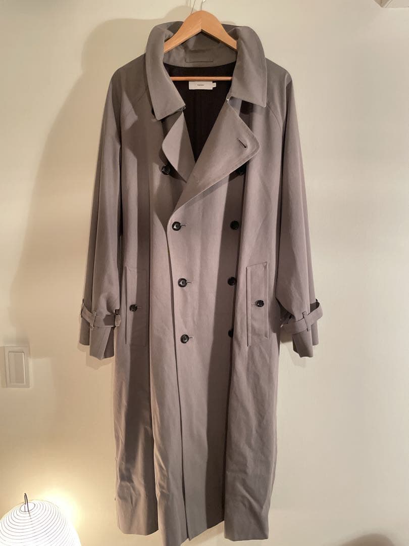 美品Graphpaperグラフペーパー ギャバジントレンチコートサイズ2 日本製