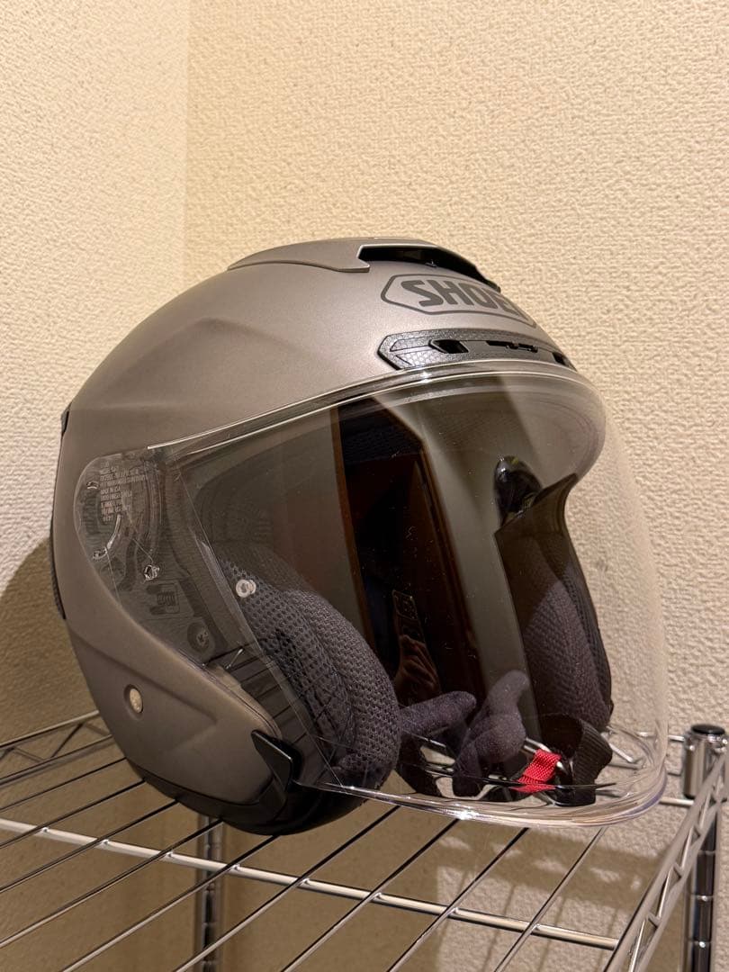 SHOEI J-FORCE 4マットグレー ジェットヘルメット