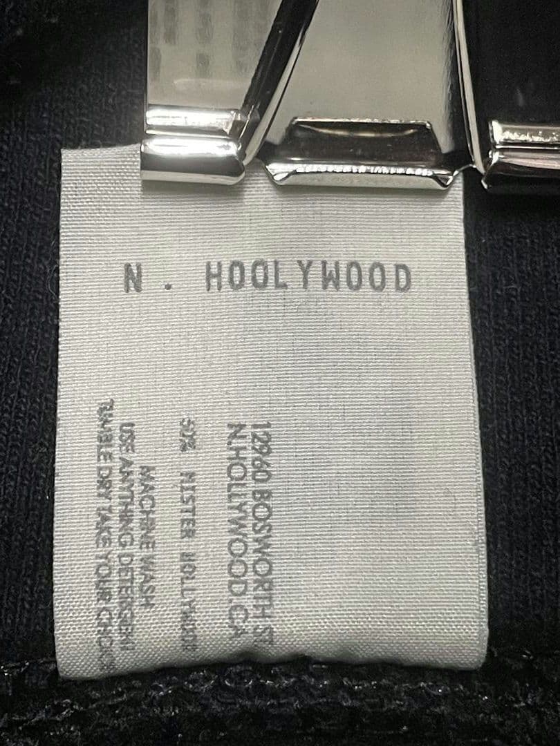 M*2様 Nハリウッド nhoolywood スウェット プルオーバー フーディ