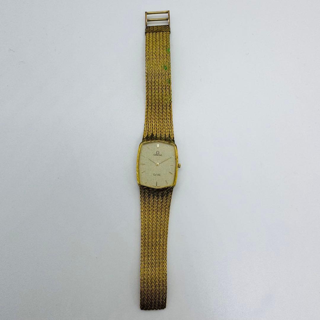 ✨OMEGA✨オメガ✨デビル✨クオーツ✨ゴールド色✨腕時計✨