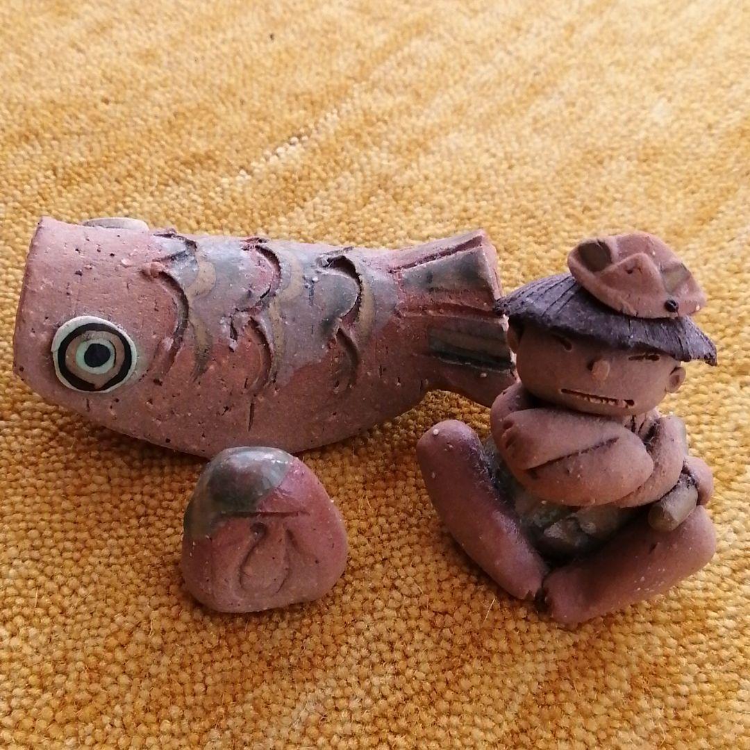 端午の節句　こいのぼり　陶器　窯元　作家　飾り物