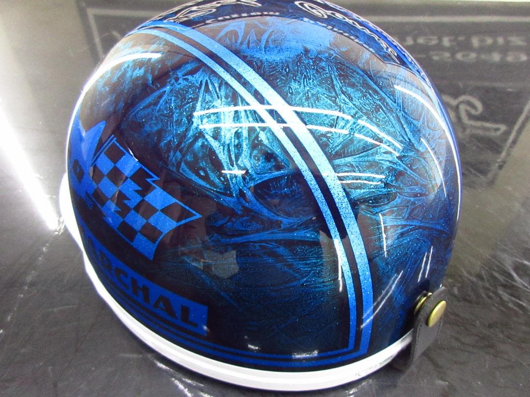 三つボタン‼送料込！！カスタムコルク半　マーシャル　ラメ最安値079