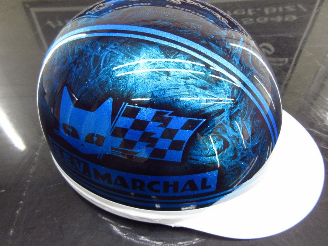 三つボタン‼送料込！！カスタムコルク半　マーシャル　ラメ最安値079