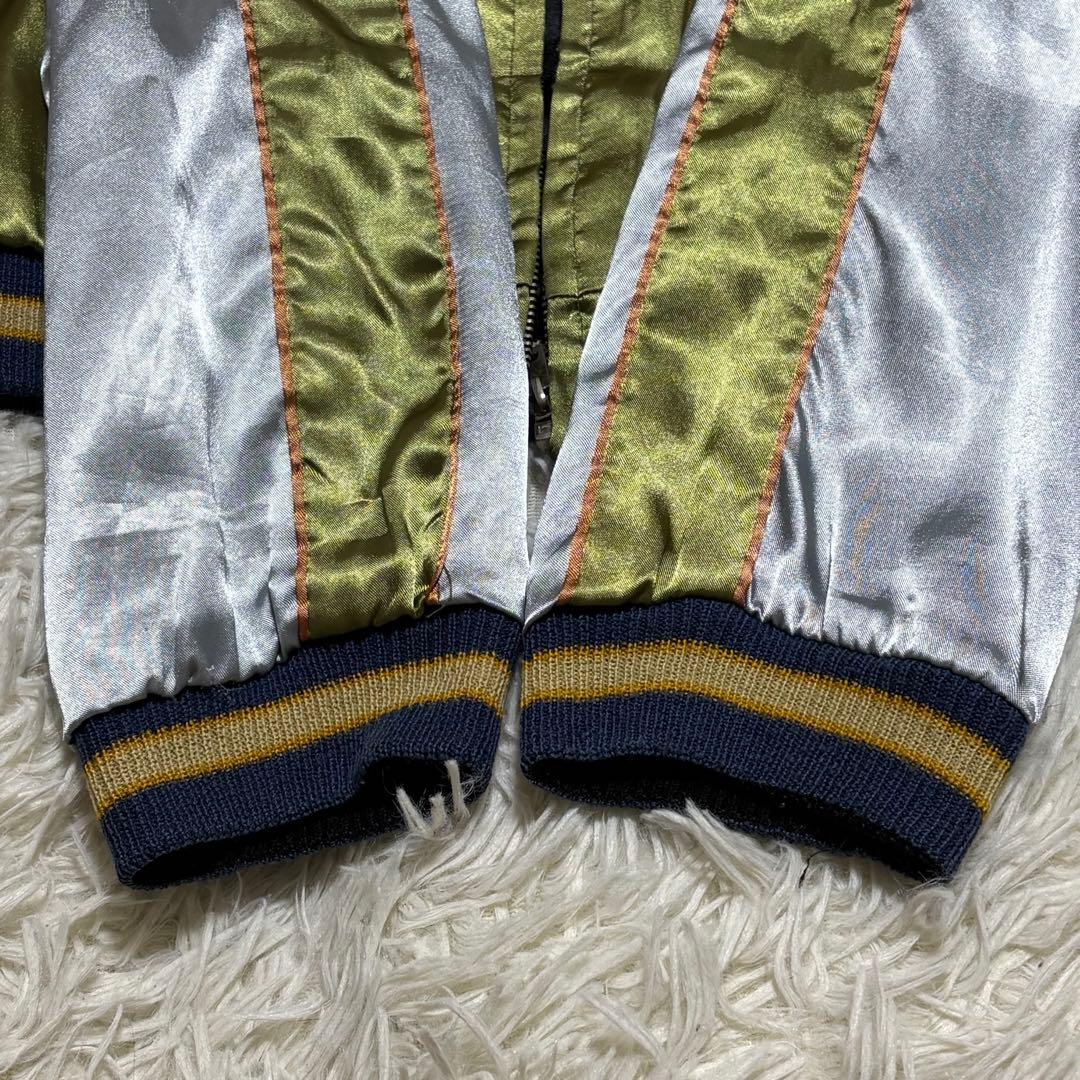 テーラー東洋 スカジャン サイズL 04年製 中綿無し ファスナー不良