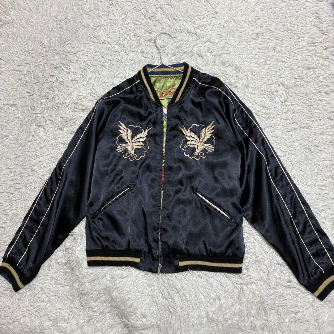 テーラー東洋 スカジャン サイズL 04年製 中綿無し ファスナー不良