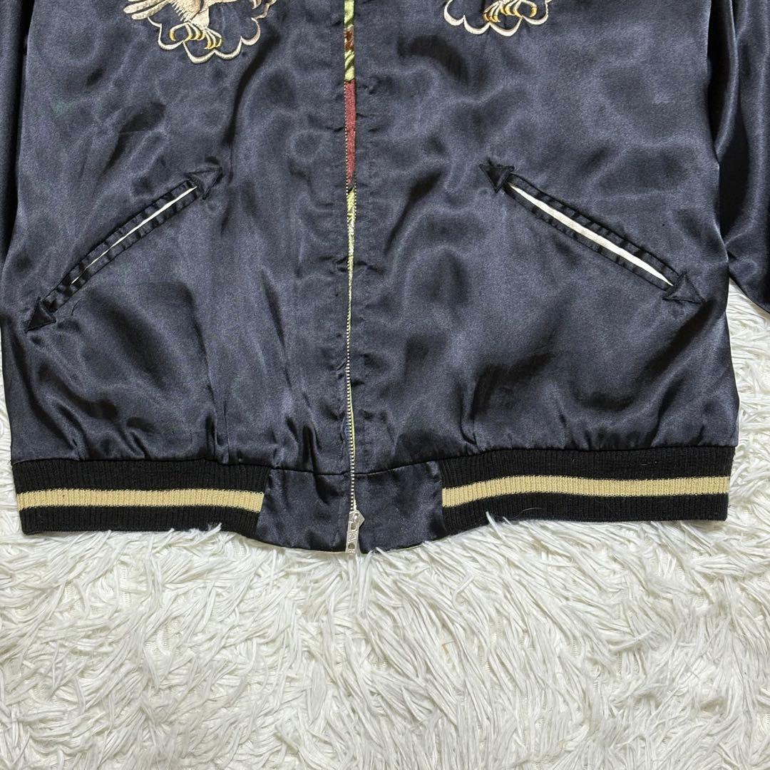 テーラー東洋 スカジャン サイズL 04年製 中綿無し ファスナー不良