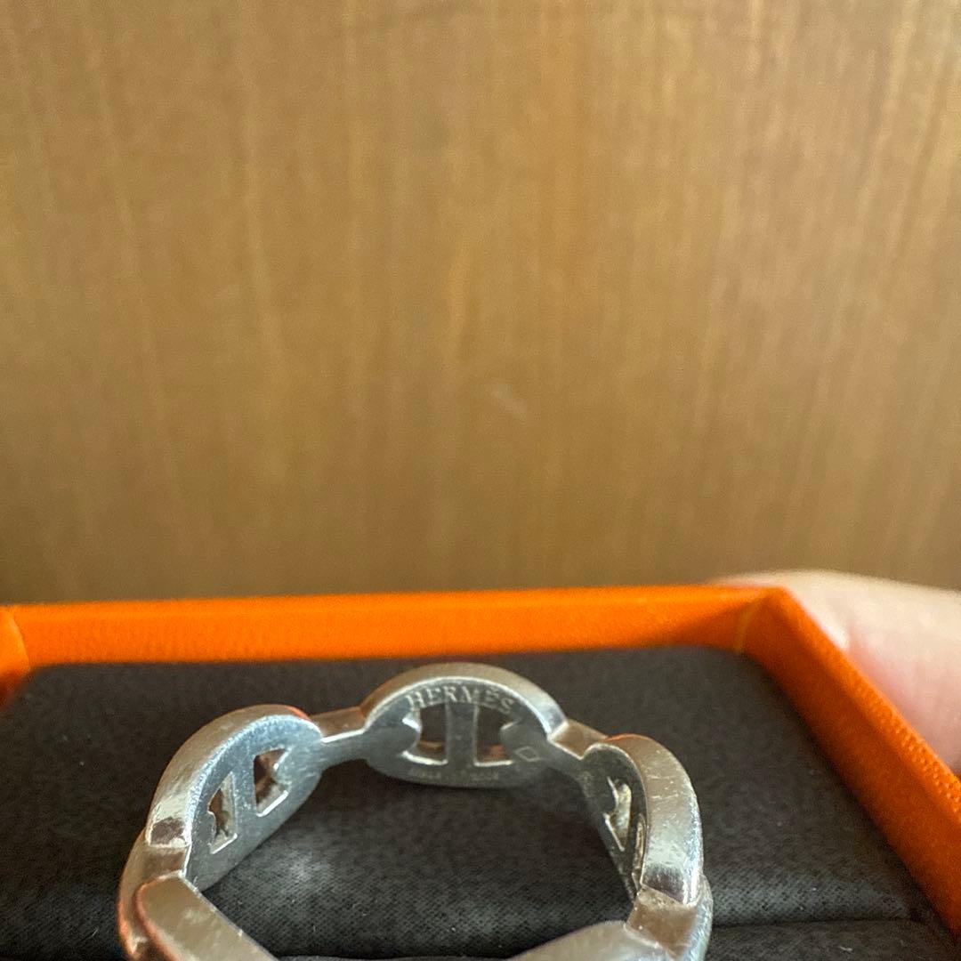 HERMES シェーヌダンクル　リング　指輪　エルメス