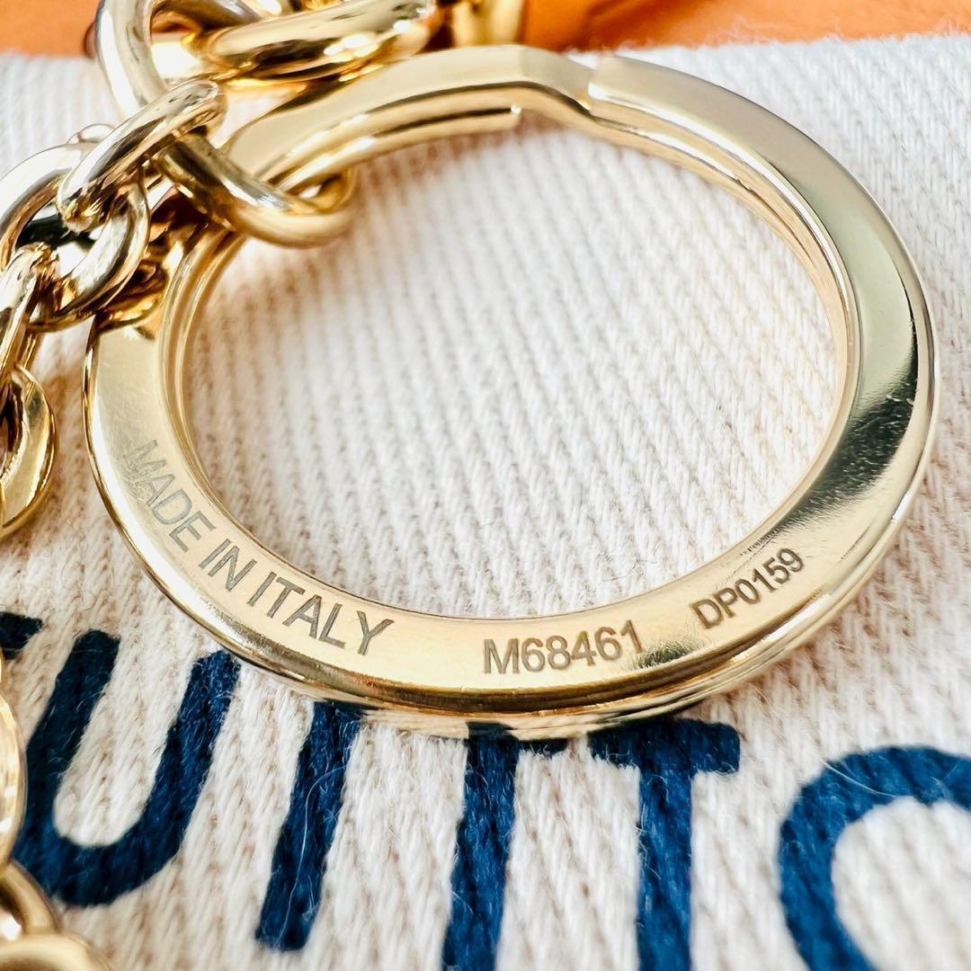 極美品✨ルイヴィトン　キーホルダー　ブルーミング　モノグラム　フラワー　BB　花