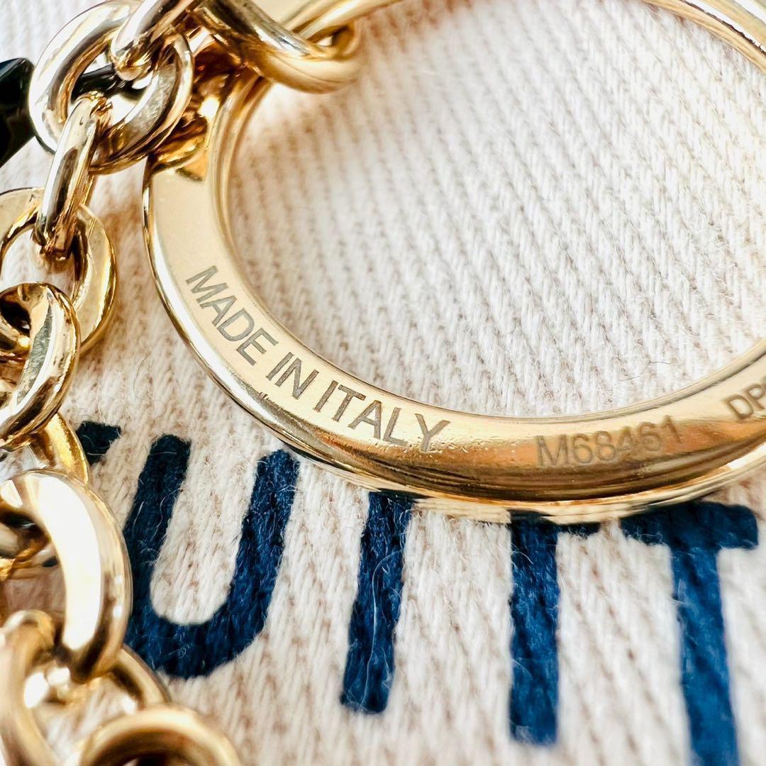 極美品✨ルイヴィトン　キーホルダー　ブルーミング　モノグラム　フラワー　BB　花