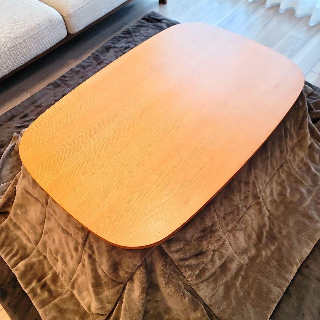 無印良品 こたつテーブル MJ-KTF1200/N（こたつ布団付き）