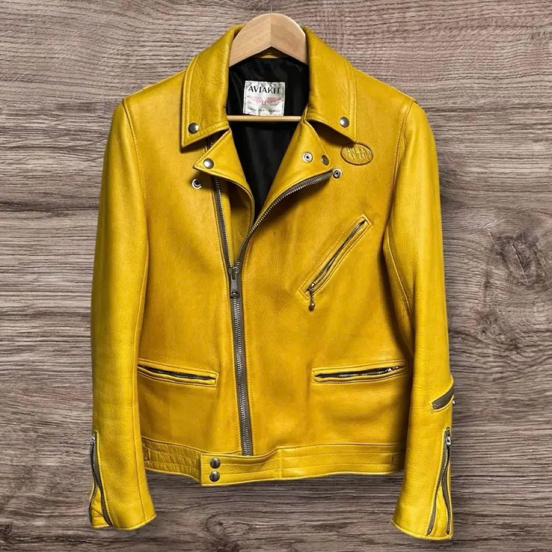 デ*ん様 リアルマッコイズ別注 ルイスレザー サイクロン ディアスキン 38 イ