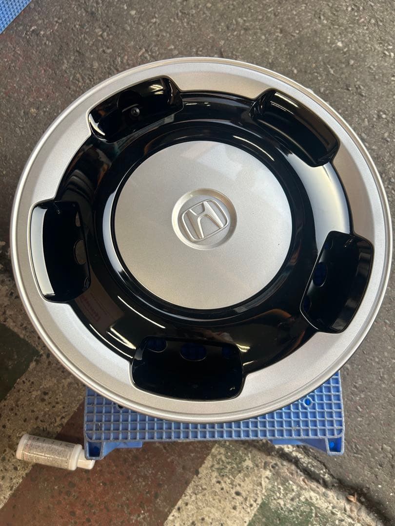 Honda純正　新品外し鉄ホイール 14インチ　ホイールカバー付き　4本セット