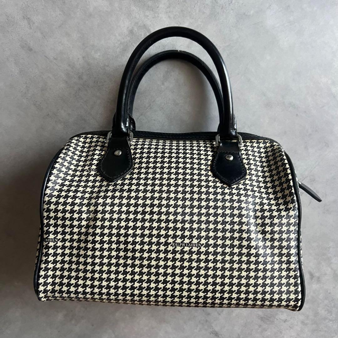 【希少】 ラルフローレン ミニ ボストン バッグ レザー Ralph