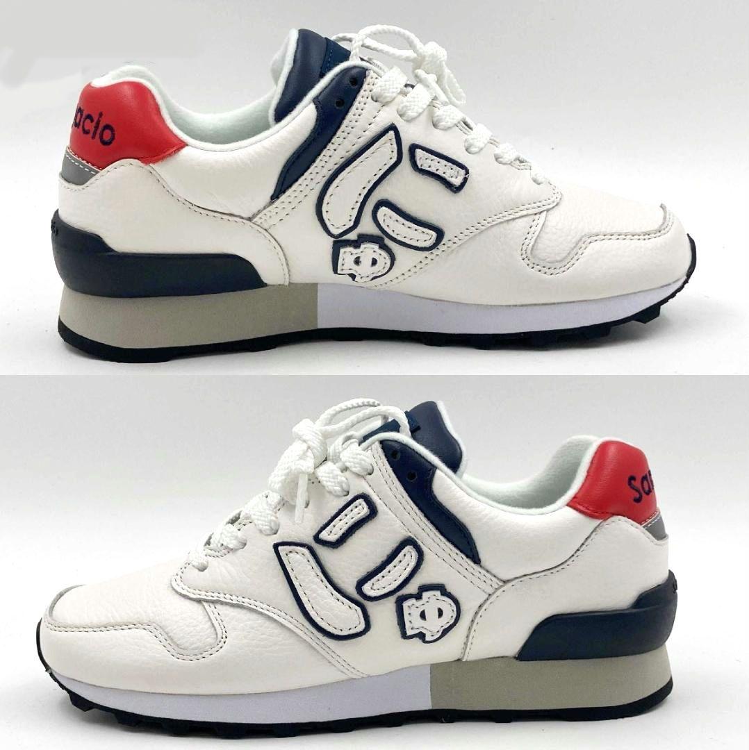 サンガッチョ　にゅ〜ず トリコロール スニーカー サイズ23cm チャーム付き