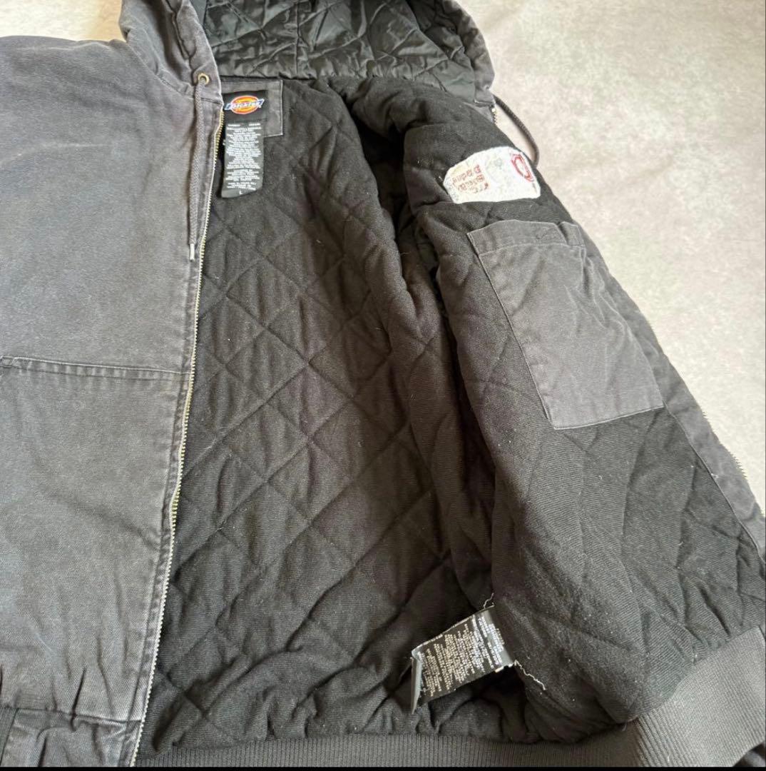 ディッキーズ アクティブジャケット ダック 企業ロゴ L