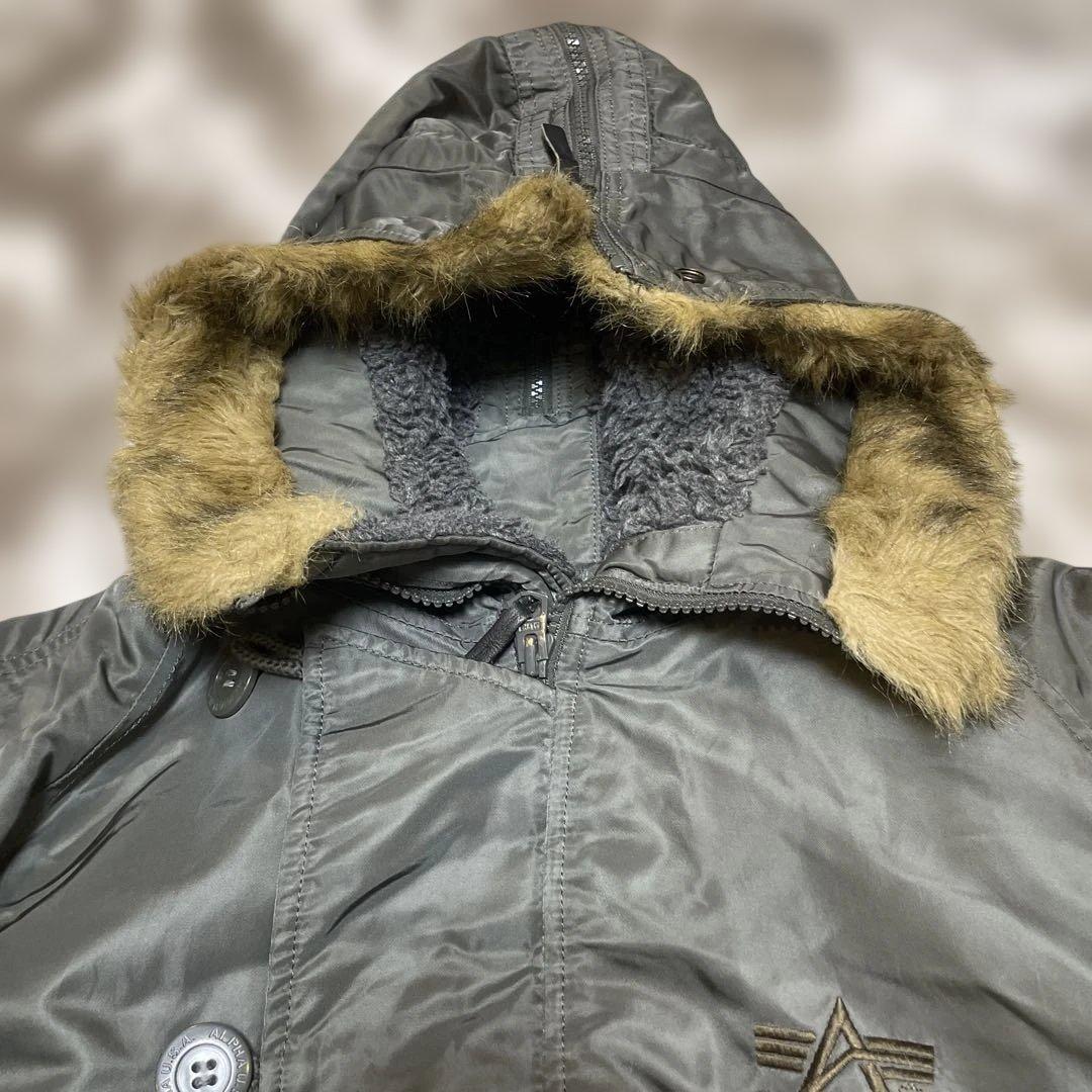 骸*骨様 ALPHA INDUSTRIES N-2B フライトジャケット 短丈