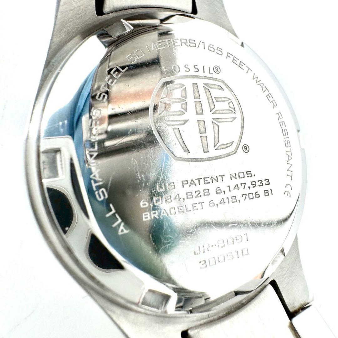 【希少/極美品/新品電池】FOSSIL BIGTIC JR-8091 ボーイズ