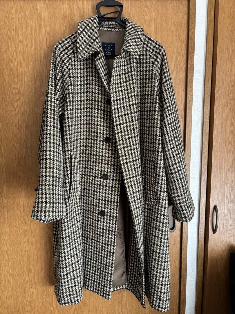 beamsf バルカラーコート　ツイード　W.BILL 38