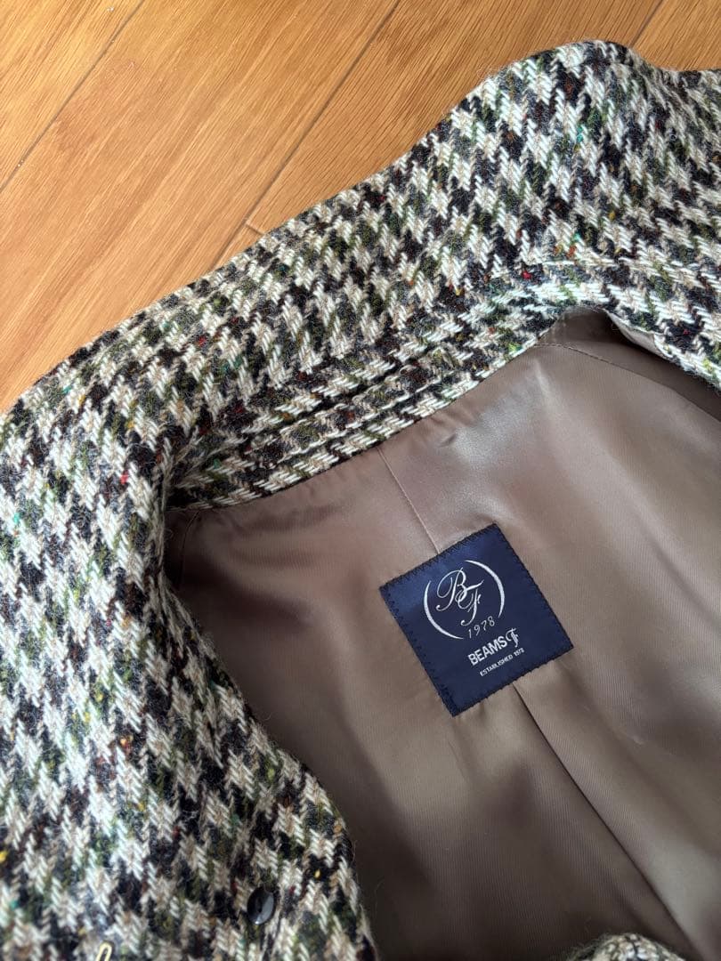 beamsf バルカラーコート　ツイード　W.BILL 38