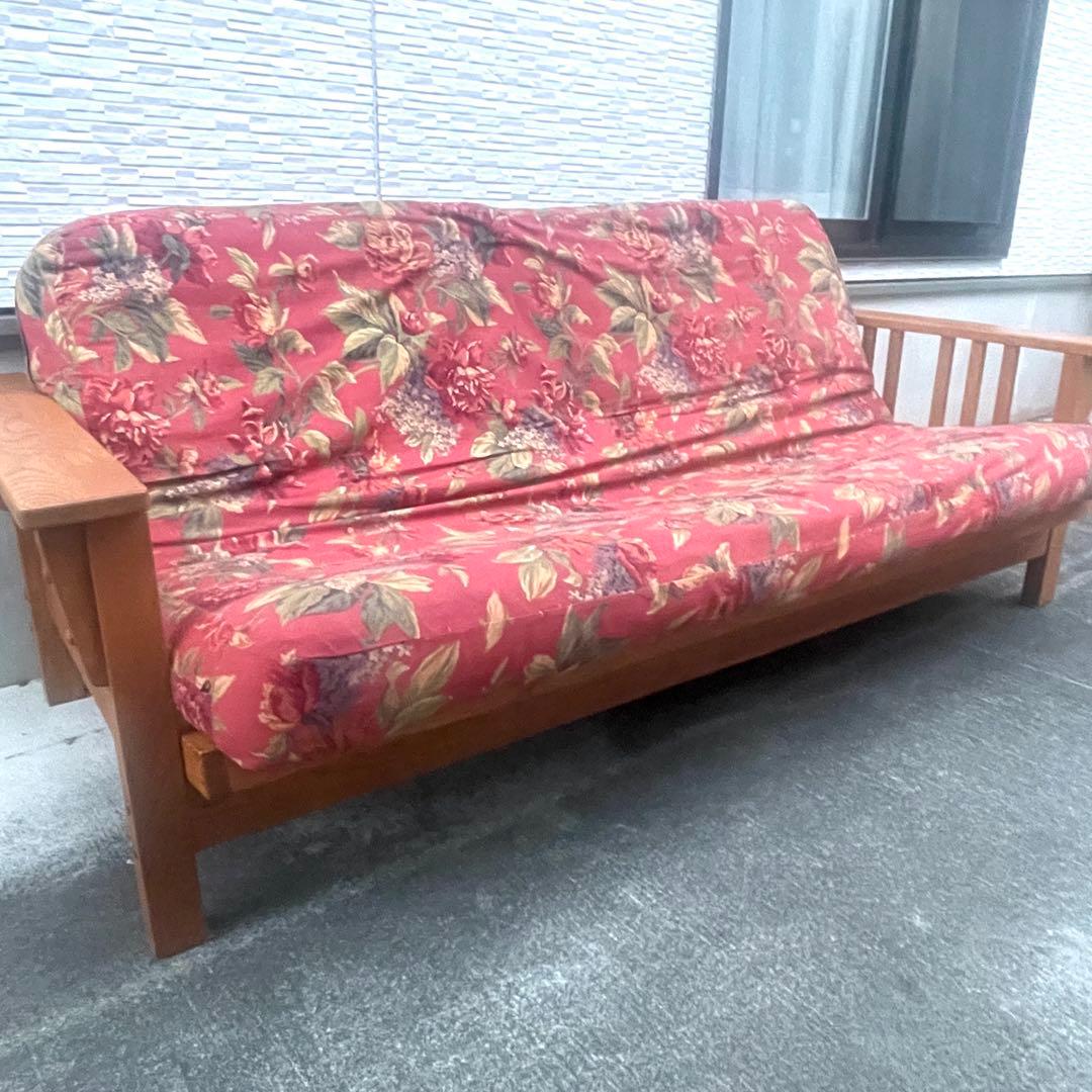 L.L.Beanエルエルビーン　ソファベッド　フートン　木製家具