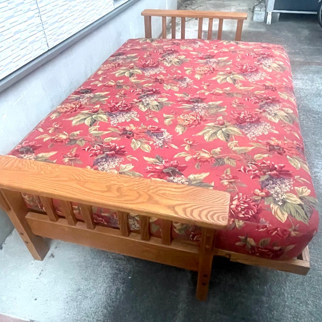 L.L.Beanエルエルビーン　ソファベッド　フートン　木製家具