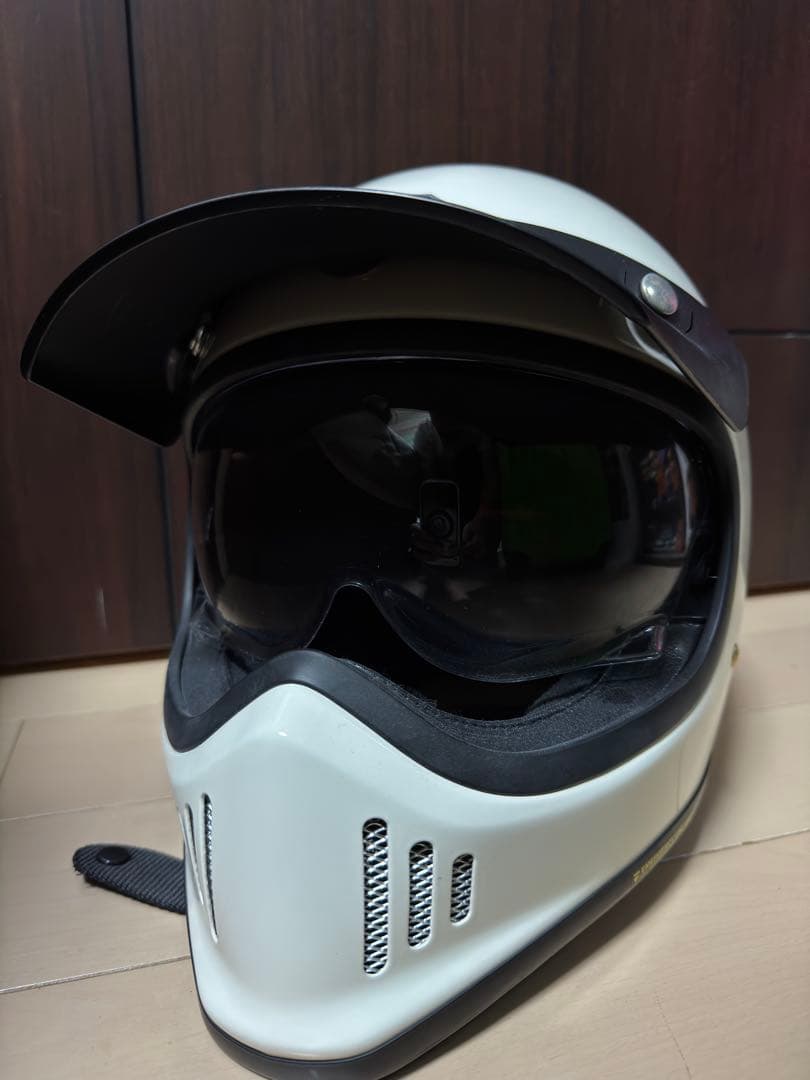ショーエイヘルメット　EXゼロ オフホワイトLサイズ
