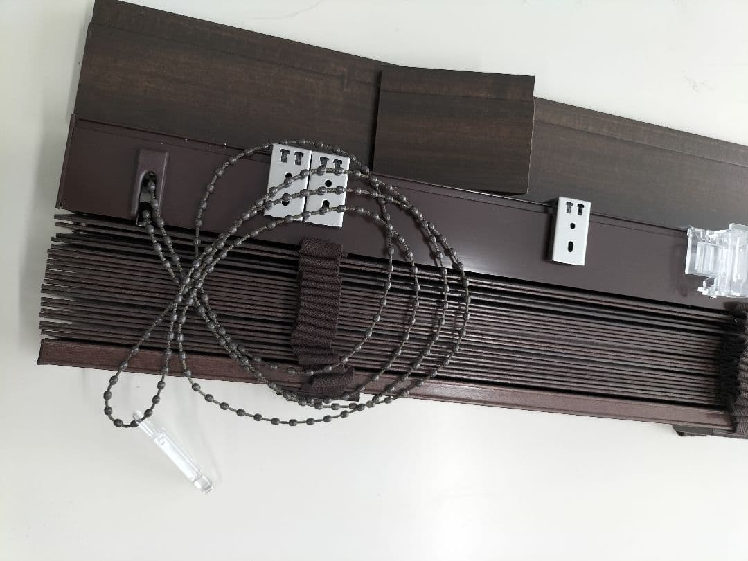 ◆タチカワ◆ウッドブラインド◆W1360×H980◆Z-2507BL1◆