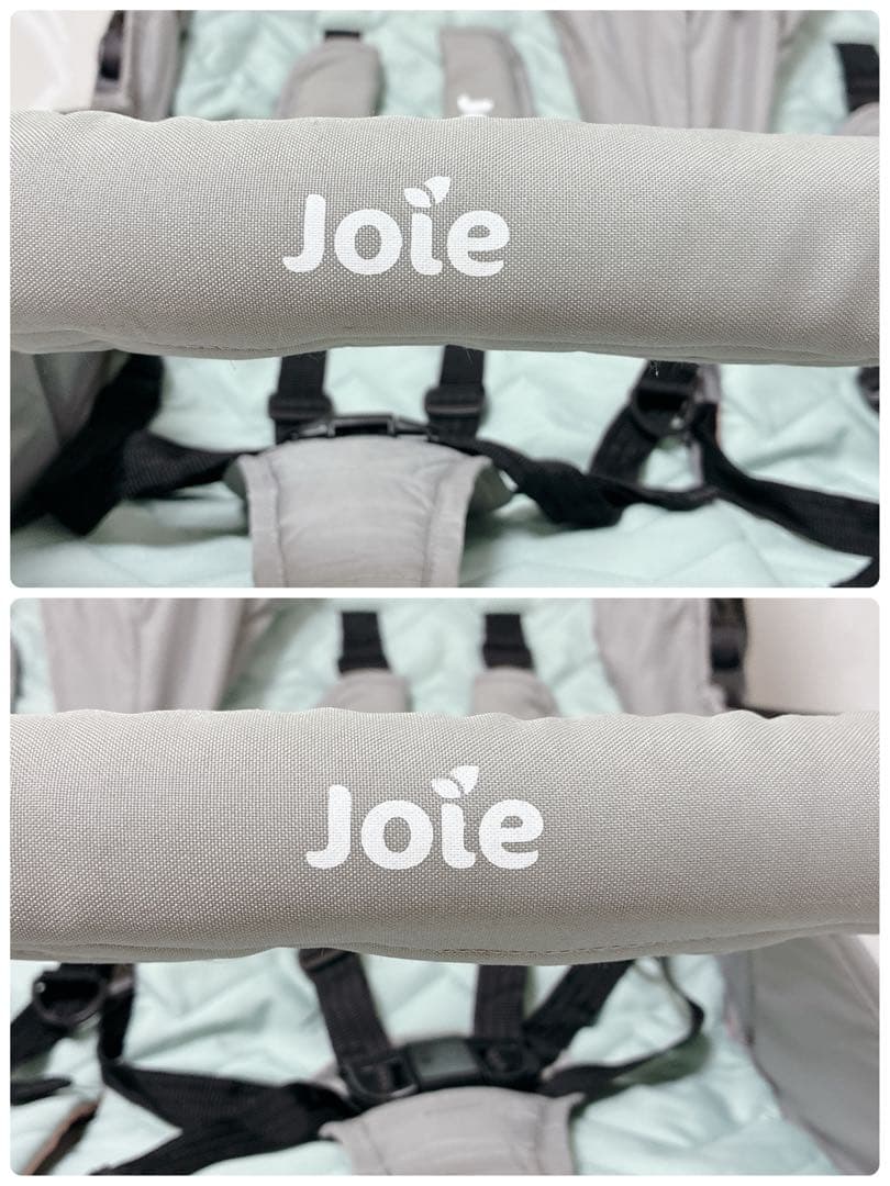 【美品】Joie ジョイー エアツイン 二人乗りベビーカー　レインカバー付き