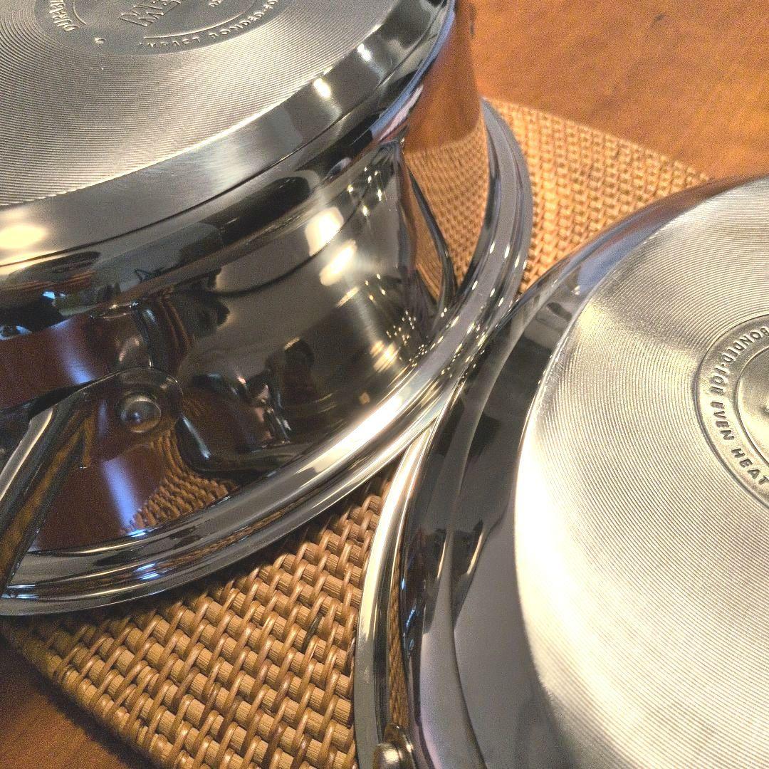 美品　 MEYER オールインワン オーバルパン グリルプレス＆中網付き！