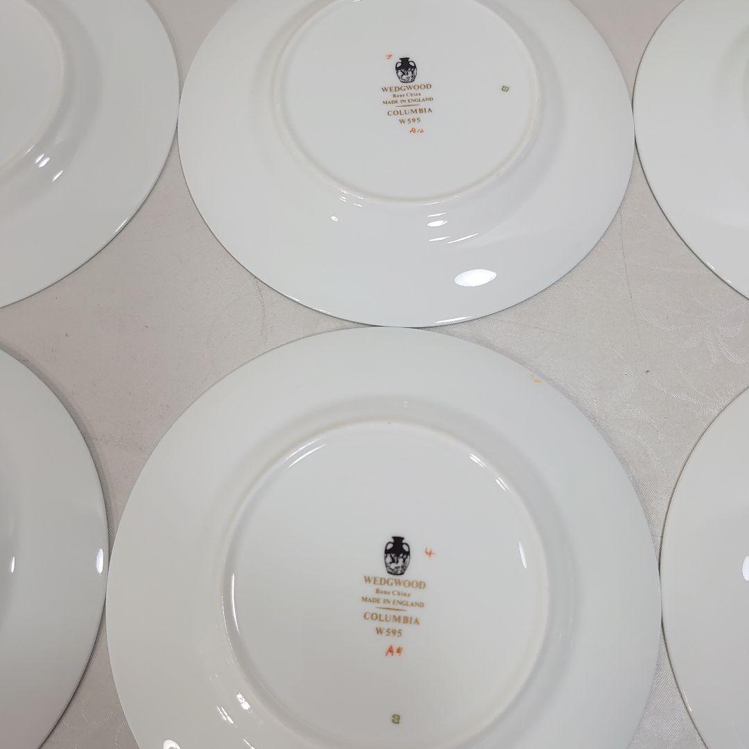 希少◆ コロンビア エナメル 15.3cmプレート皿 6枚