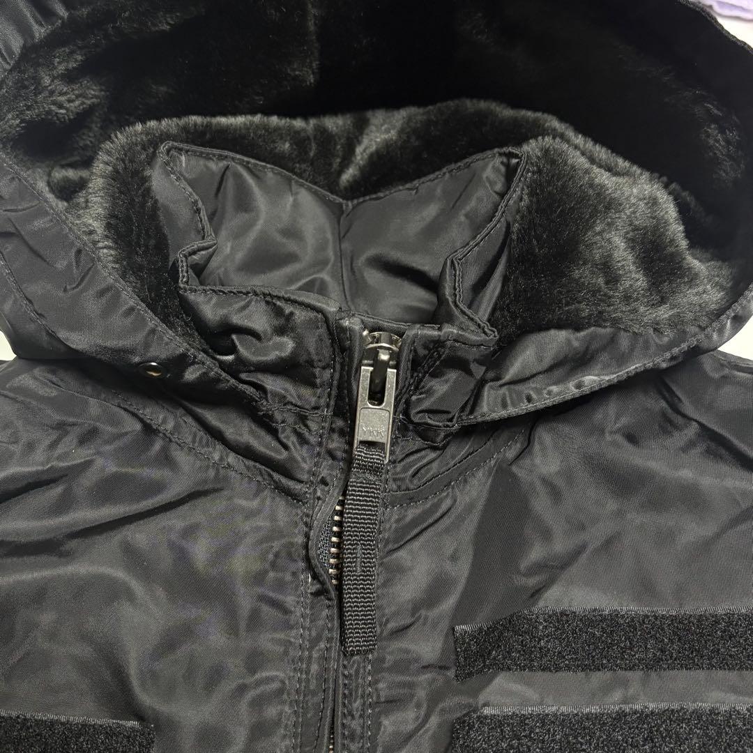 【美品】Schott ブラック MA-1 フライトジャケット S