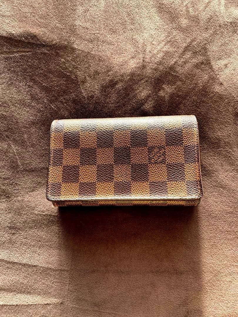Louis Vuitton ダミエ 二つ折り財布