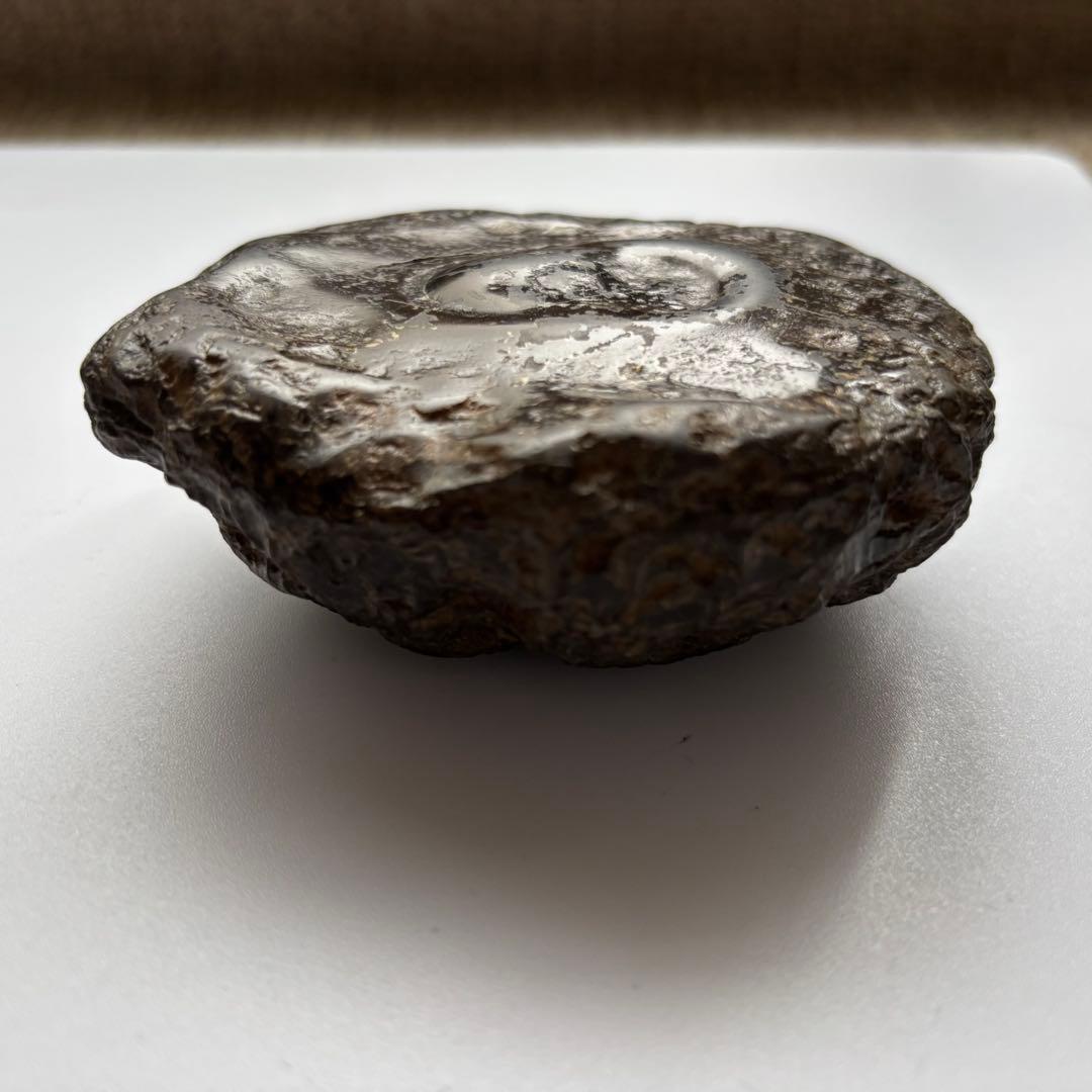 天然石　メロン馬蹄石　隕石　テクタイト　523g