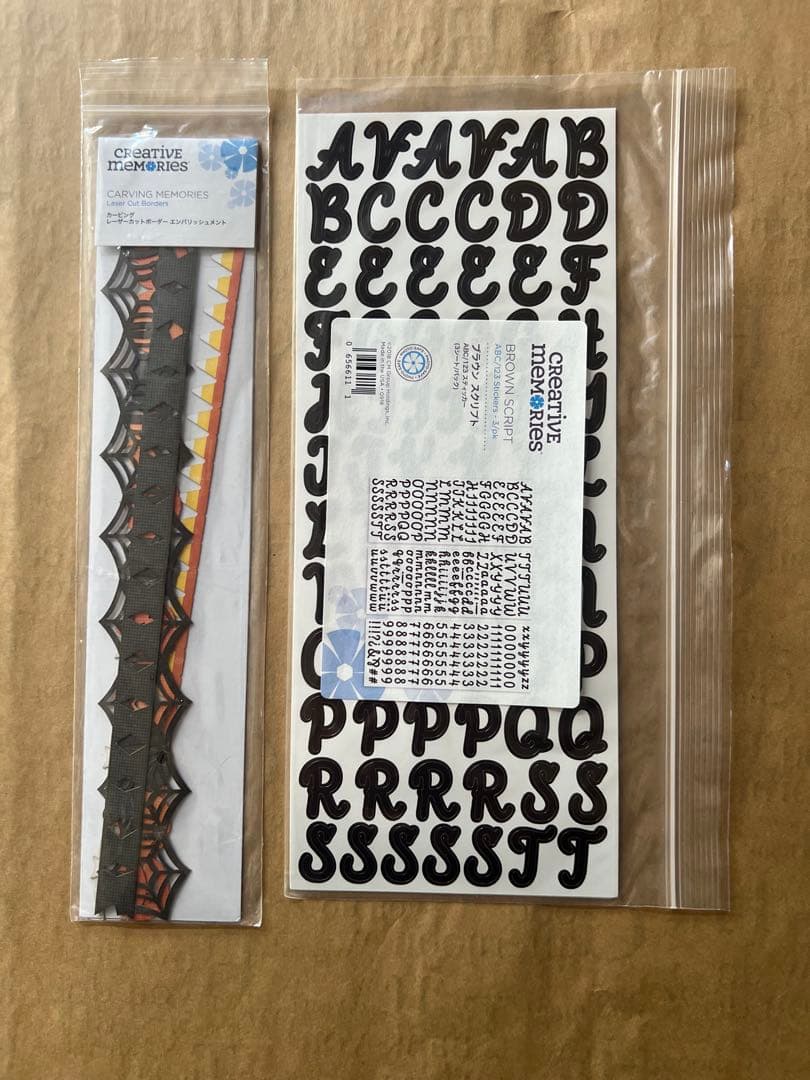 Creative Memories スクラップブック素材セット