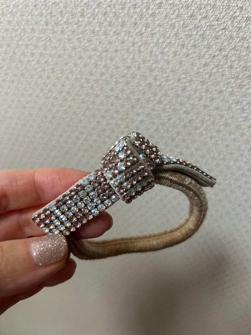 ACCA ヘアゴム ブリジットポニー ✩.*˚ライトピンク