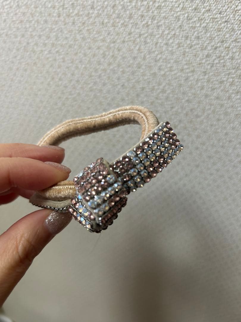 ACCA ヘアゴム ブリジットポニー ✩.*˚ライトピンク