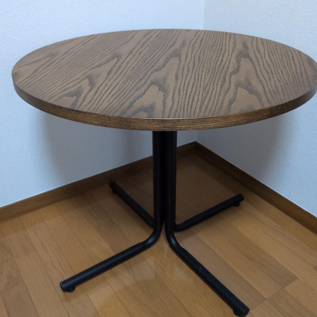 ダリオ カフェテーブル 円形木製 ダイニングテーブル