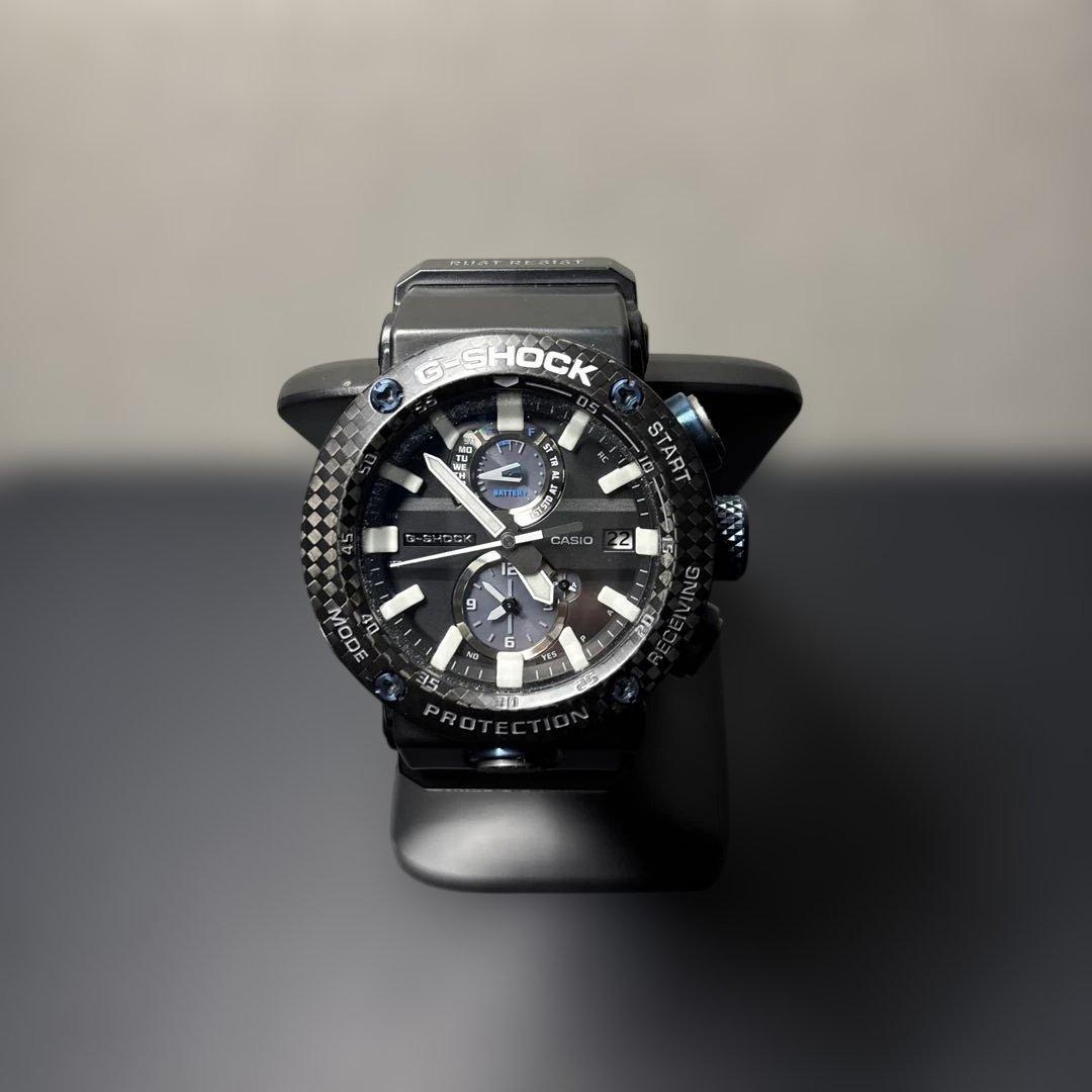 G-SHOCK GWR-B1000-1A1JF 黒×青 本体のみ(生産終了)