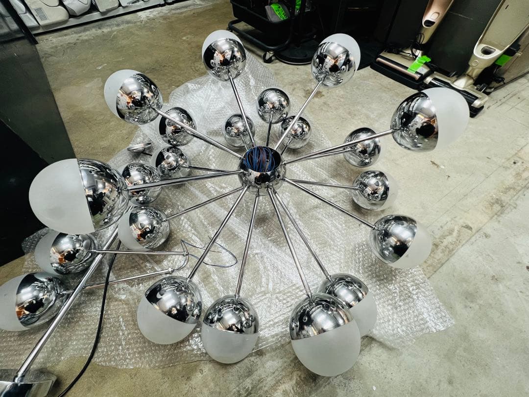 モダンシーリングライト スパゲッティスタイル 21灯