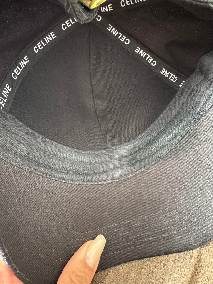 ブラック ベースボールキャップ