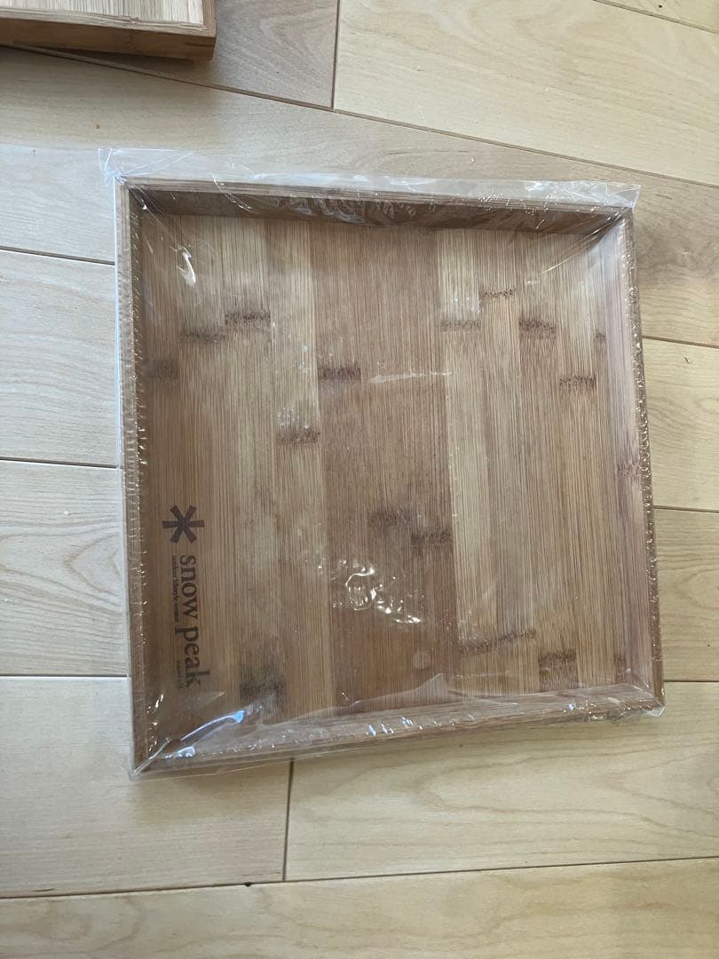 スノーピーク　ポイントギフト 竹製トレイ(大・中・小)