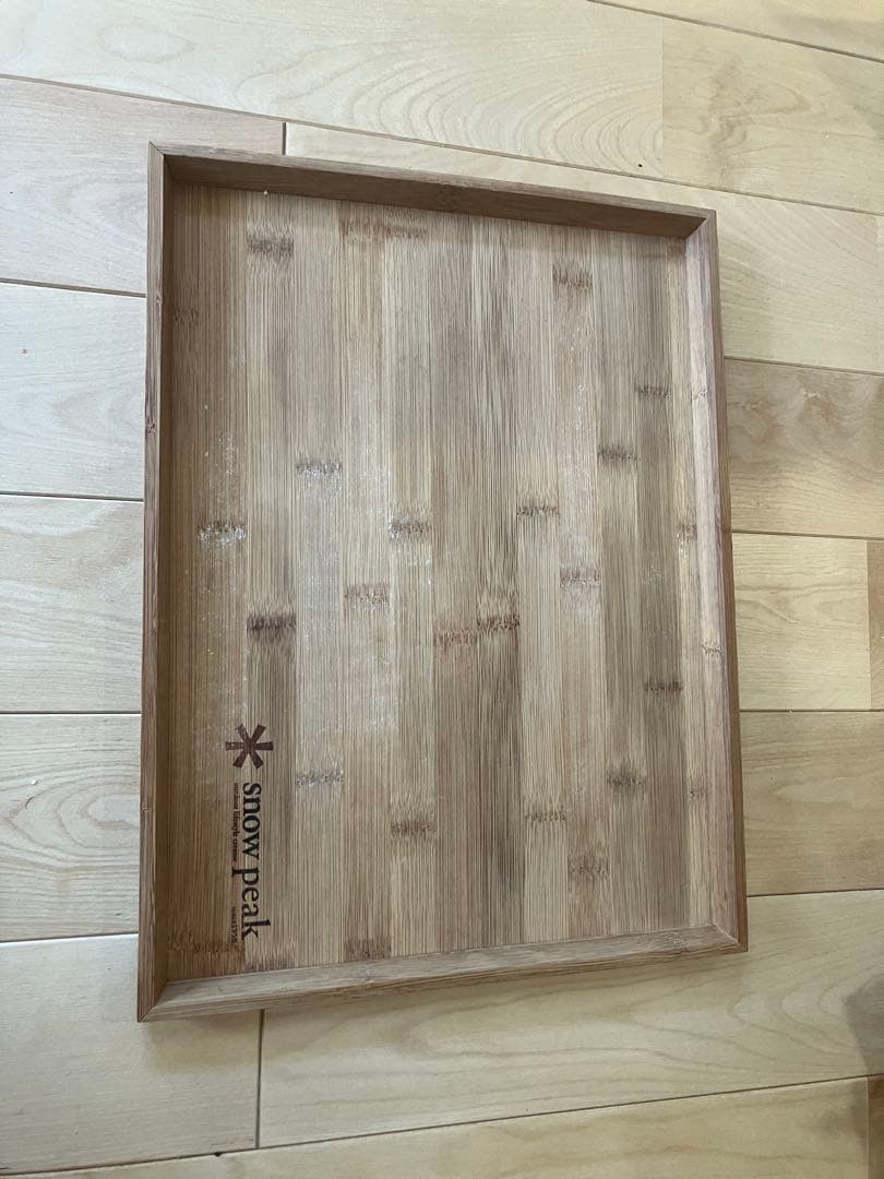 スノーピーク　ポイントギフト 竹製トレイ(大・中・小)