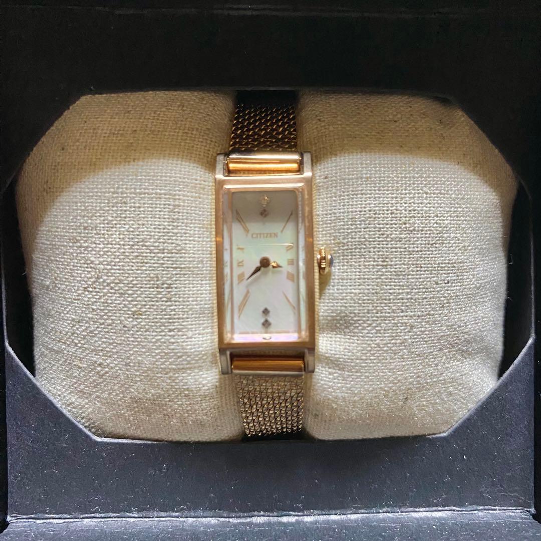 【美品✨️】CITIZEN Kii ピンクゴールド 腕時計 ダイヤモンド