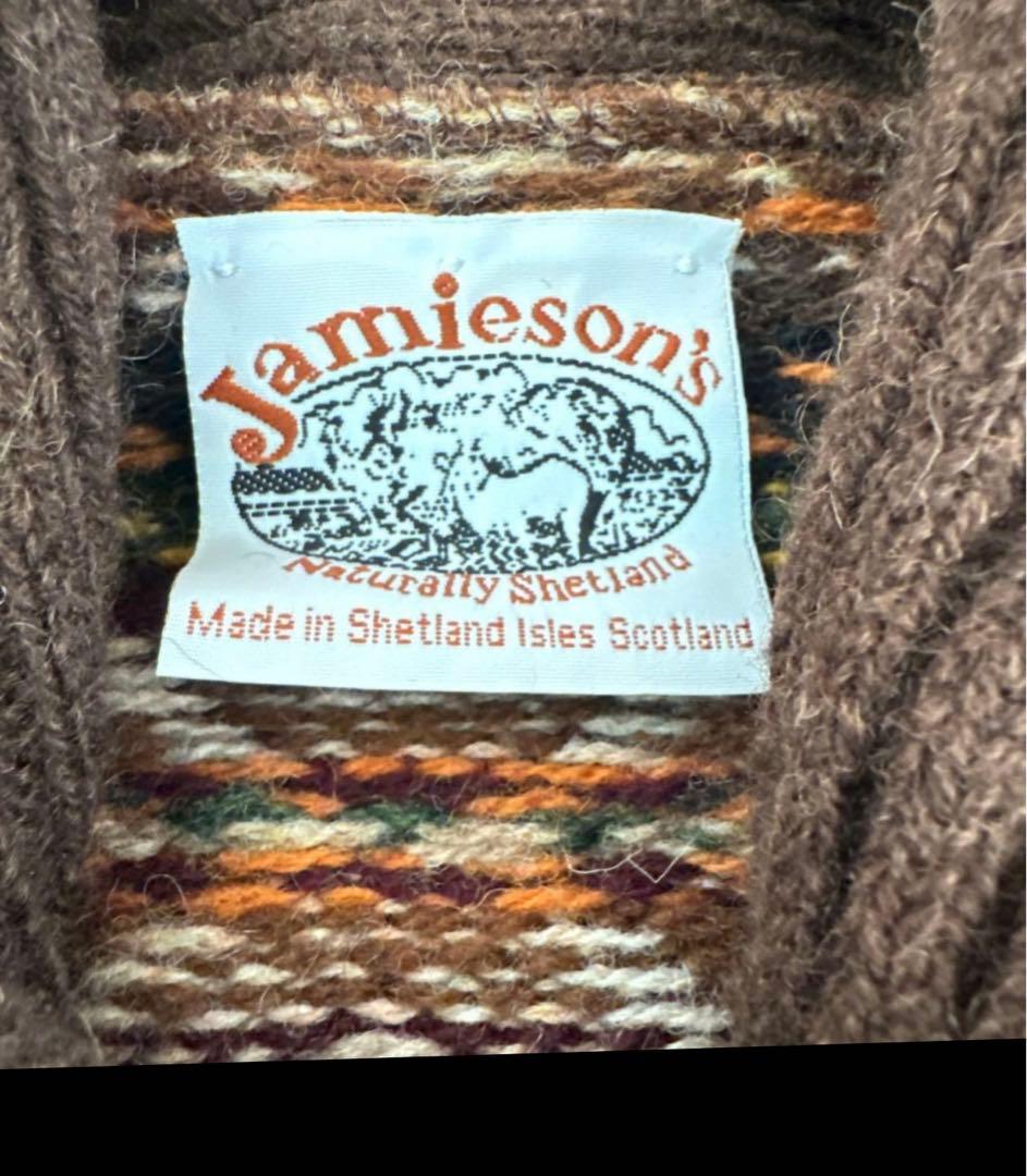 お値下げ！！Jamieson's ウールカーディガン