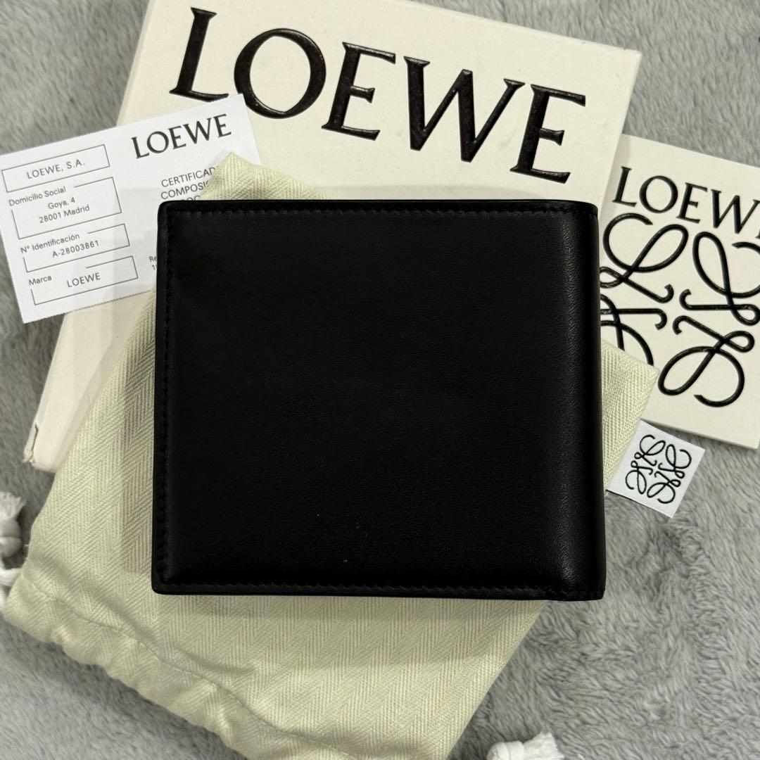 ⭐️未使用品⭐️　LOEWE　ロエベ　シグネチャーウォレット　二つ折り財布