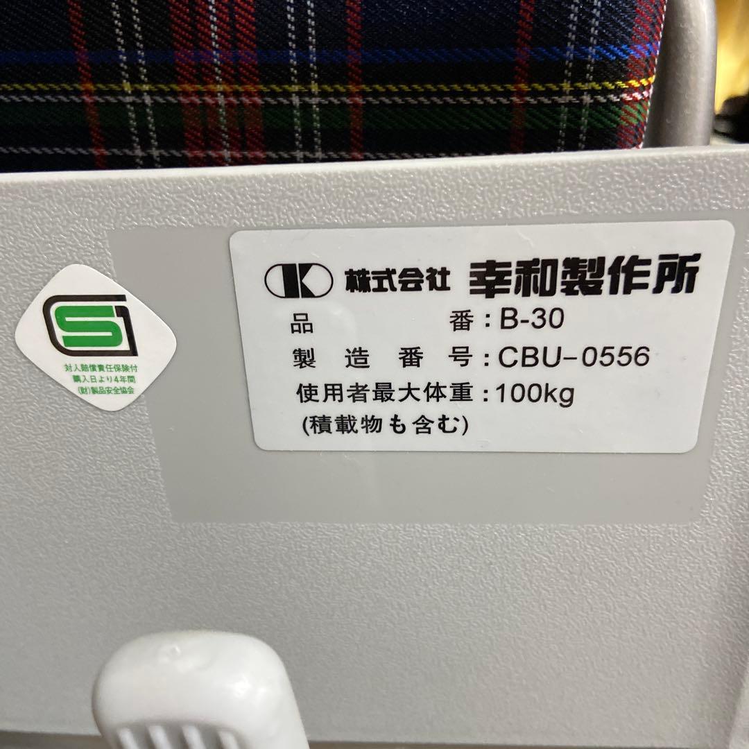 Tacaof 自走用車椅子 チェック柄