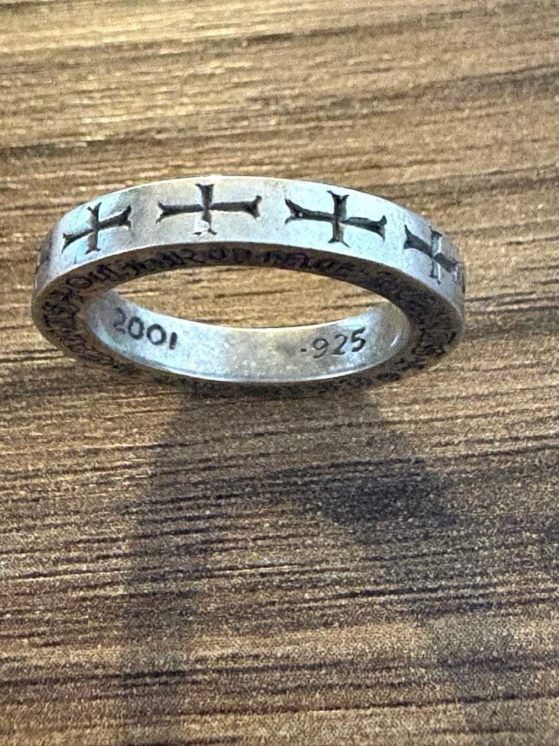 CHROME HEARTS クロムハーツ3mm スペーサー シルバーリング10号