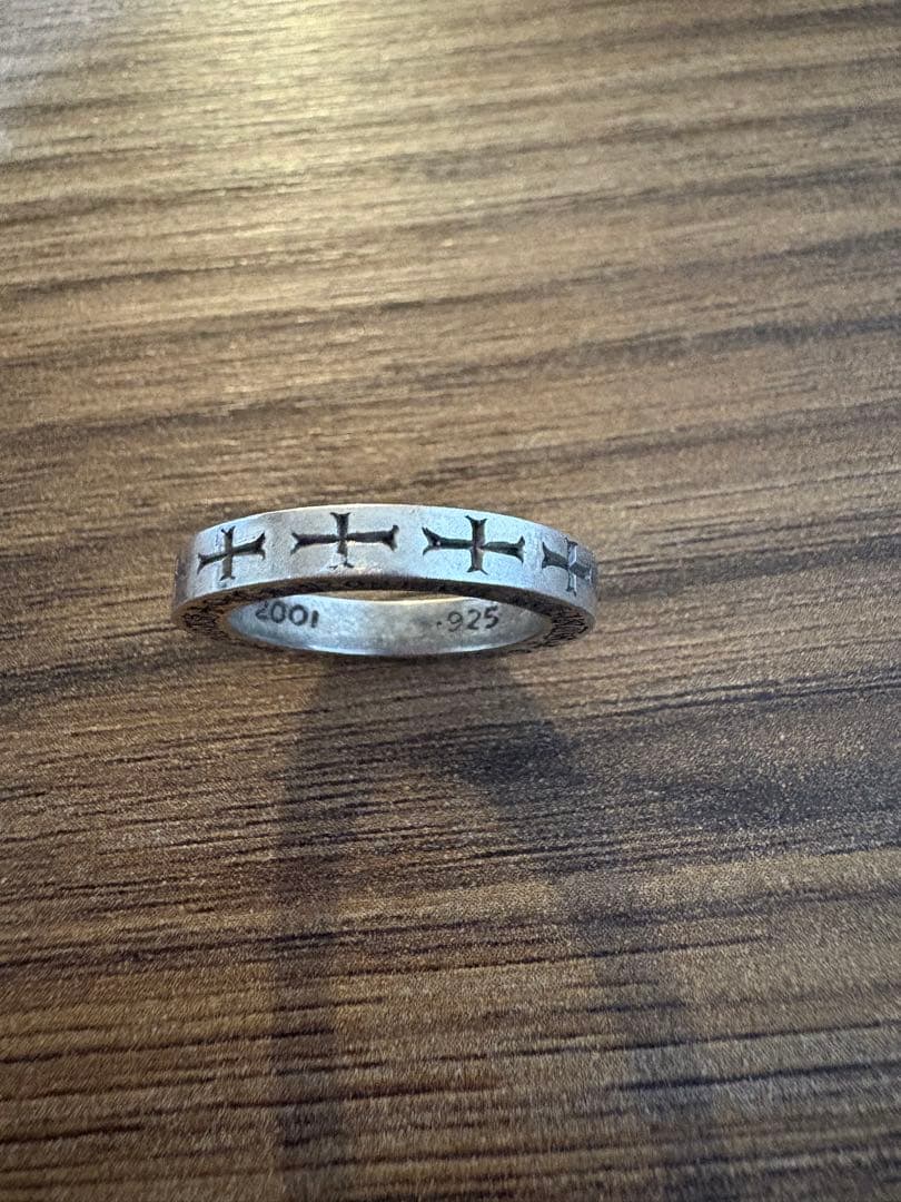 CHROME HEARTS クロムハーツ3mm スペーサー シルバーリング10号