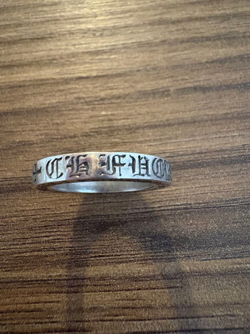 CHROME HEARTS クロムハーツ3mm スペーサー シルバーリング10号